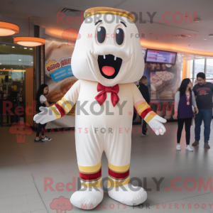 White Hot Dog mascot...