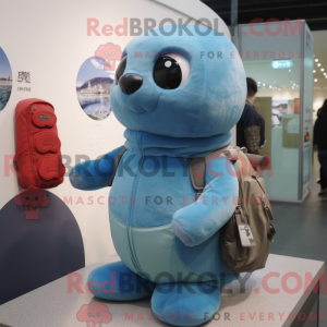 Seal mascot costume...