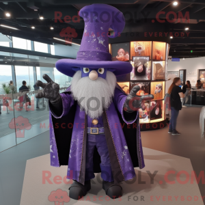 Lavendel Wizard maskot...