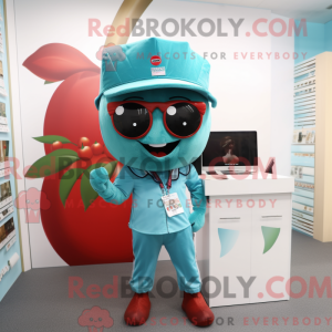 Turkis Kirsebær maskot...