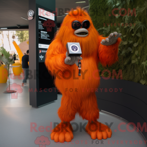 Disfraz de mascota Orange...