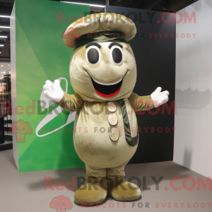 Olive Bagels maskot kostume...