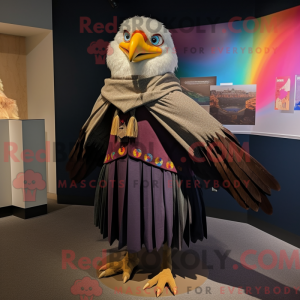 Disfraz de mascota águila...