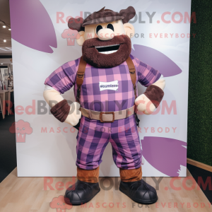 Disfraz de mascota Purple...