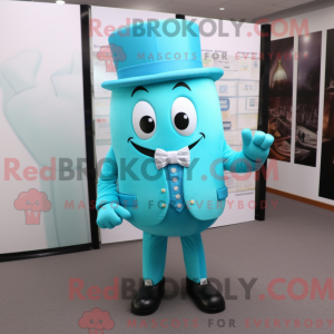 Cyan Candy Box mascot...