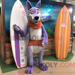 Lavender Dingo mascot...