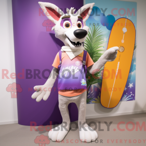 Lavendel Dingo maskot...