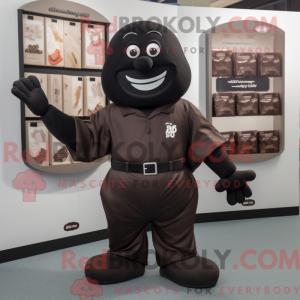 Black Chocolate Bar mascot...