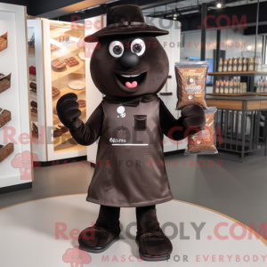Black Chocolate Bar mascot...