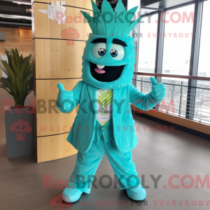 Turkis aas maskot kostume...