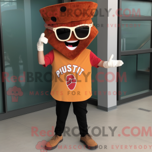 Rust Pizza Slice mascot...