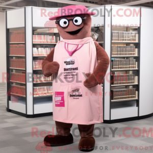 Pink Chocolate Bars mascot...