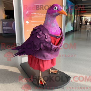 Disfraz de mascota Magenta...