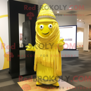 Lemon Yellow Chief mascot...