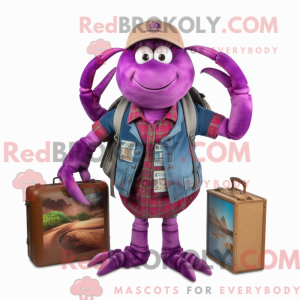 Disfraz de mascota Magenta...