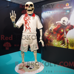 Tan Undead mascot costume...