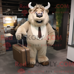 Beige Woolly Rhinoceros...
