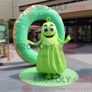 Lime Green Donut...