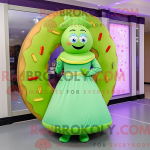 Limegrønn...