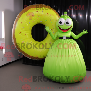 Lime Green Donut...