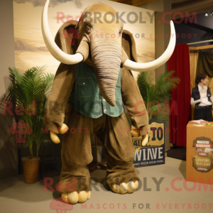 Oliven Mammoth maskot...