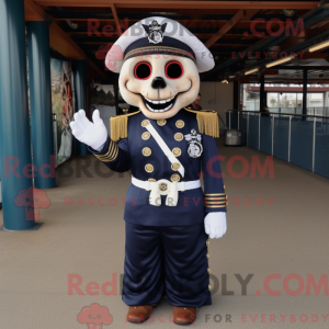 Disfraz de mascota de Navy...