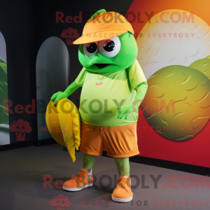 Limegrønn oransje...
