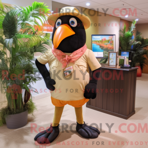 Figura de máscara de tucano...