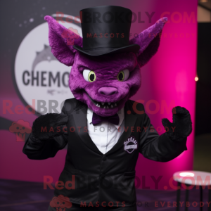 Magenta Chupacabra mascot...