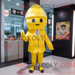 Yellow Fried Rice mascot...