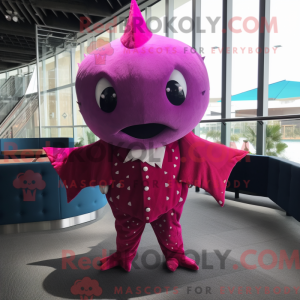 Disfraz de mascota Magenta...