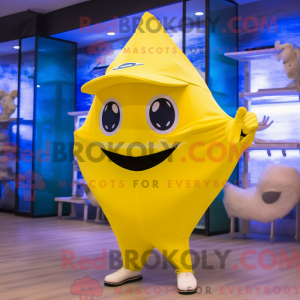 Citrongul Stingray maskot...