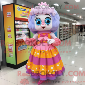 Candy Box maskot kostume...