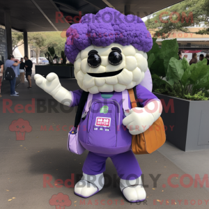 Purple Cauliflower mascot...