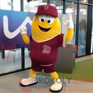 Personaggio mascotte Maroon...