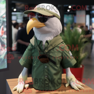 Postava maskota Olive Eagle...