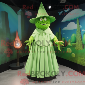 Limegrønn Witch S Hat...