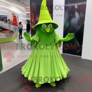 Limegrønn Witch S Hat...