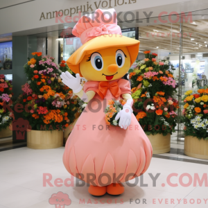 Peach Bouquet Of Flowers...