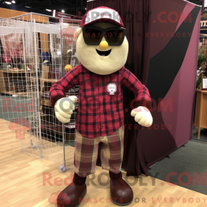 Maroon Volleyball Nett...