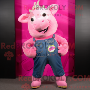 Disfraz de mascota Pink...