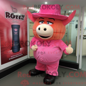 Disfraz de mascota Pink...