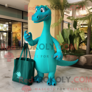 Disfraz de mascota Teal...