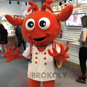 Disfraz de mascota Lobster...