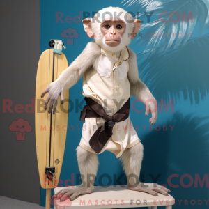 Hvit Capuchin Monkey...