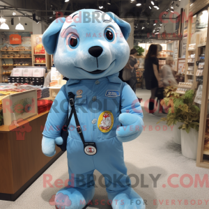 Sky Blue Seal maskot...