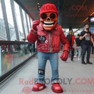 Red Skull-maskotdraktfigur...