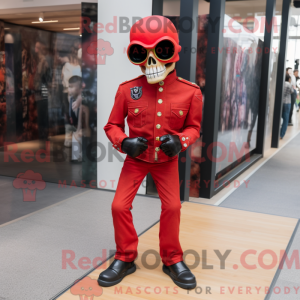 Red Skull-maskotdraktfigur...