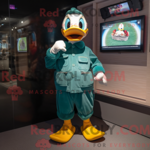 Disfraz de mascota Teal...