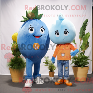 Sky Blue Apricot mascot...